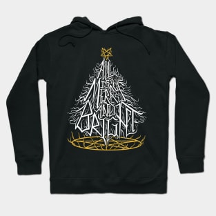 Metal Christmas - All is Merry and Bright Hoodie